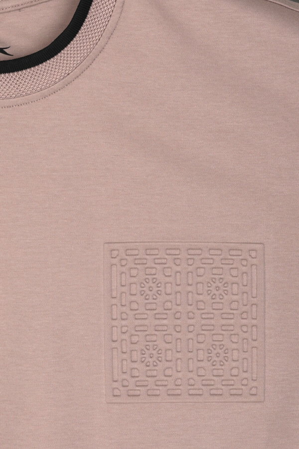 Slazenger ZAVIER Erkek Pamuklu Kahve Tişört