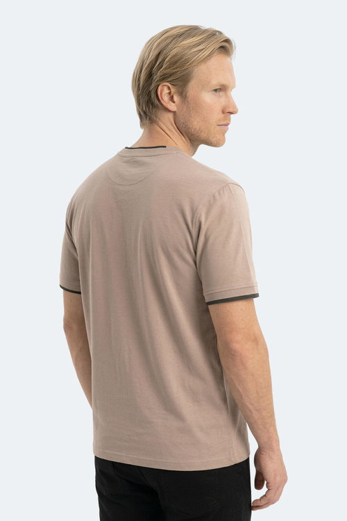 Slazenger ZAVIER Erkek Kahve Tişört