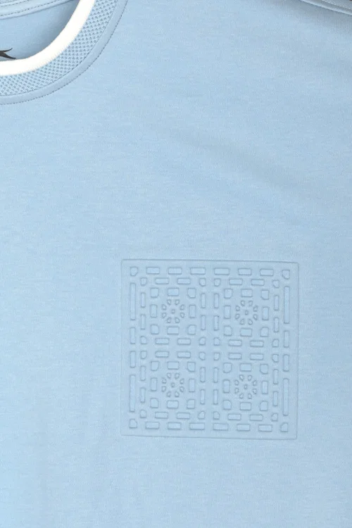 Slazenger ZAVIER Erkek Mavi Tişört