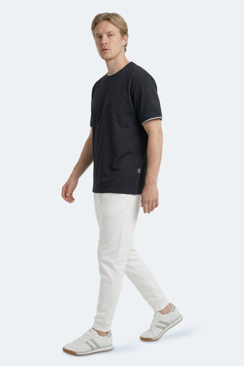 Slazenger ZAVIER Erkek Siyah Tişört