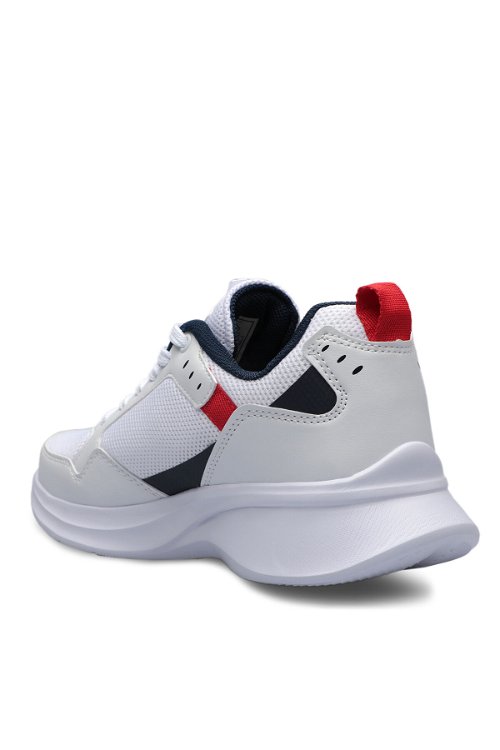 Slazenger ZAYN Sneaker Erkek Ayakkabı Beyaz / Lacivert / Kırmızı