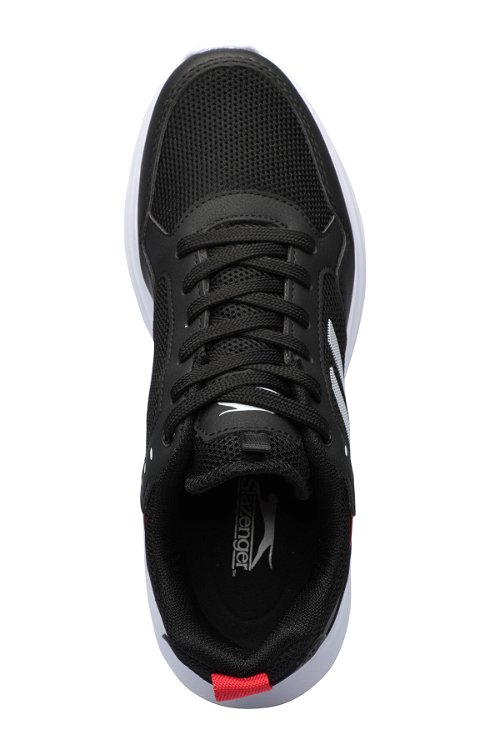 Slazenger ZAYN Sneaker Erkek Ayakkabı Siyah / Beyaz / Kırmızı