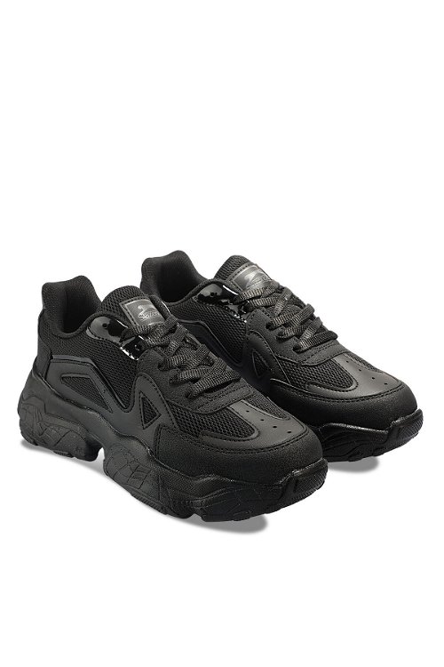 ZEF Sneaker Kadın Ayakkabı Siyah / Siyah