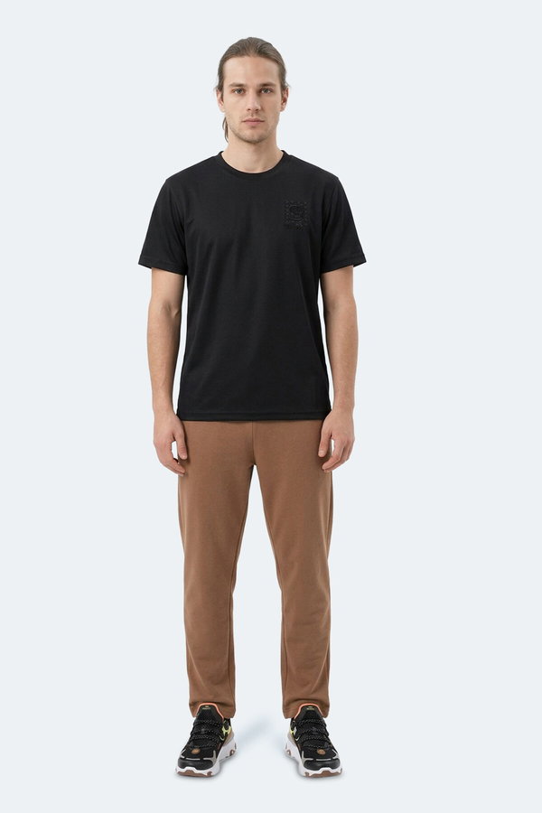 Slazenger ZEGNA Erkek Siyah Tişört