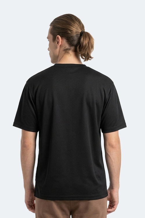 Slazenger ZEGNA Erkek Siyah Tişört