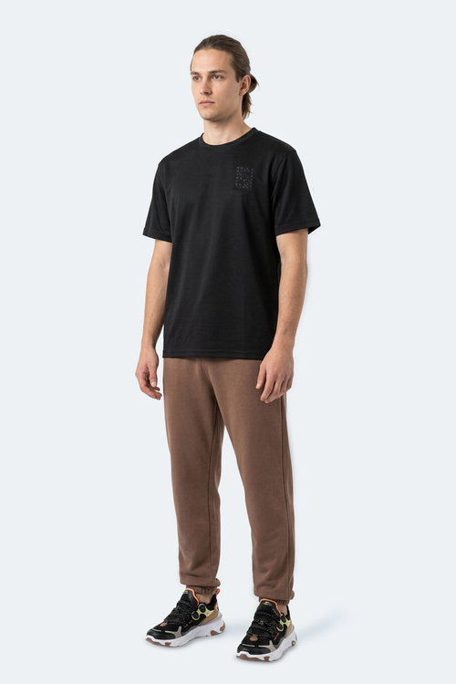 Slazenger ZEGNA Erkek Siyah Tişört