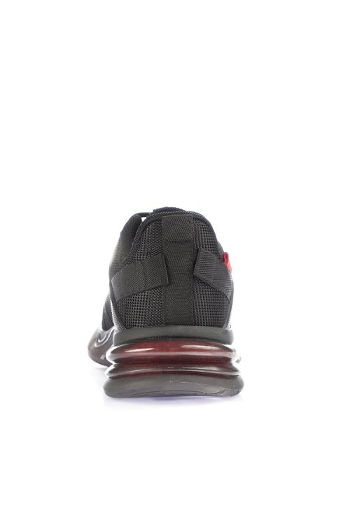 Slazenger ZEND Sneaker Erkek Ayakkabı Siyah / Kırmızı