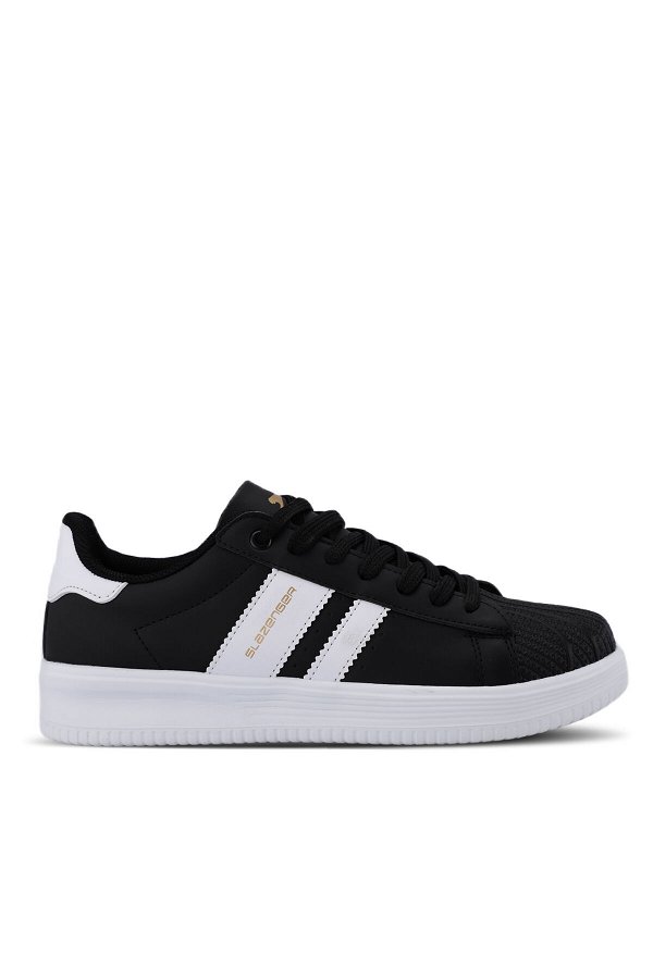 Slazenger ZENO Sneaker Erkek Ayakkabı Siyah / Beyaz