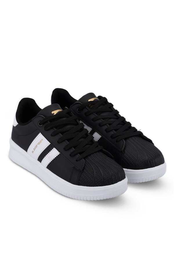 Slazenger ZENO Sneaker Kadın Ayakkabı Siyah / Beyaz