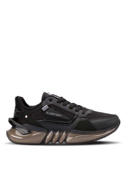 Slazenger ZENON Sneaker Erkek Ayakkabı Siyah / Siyah