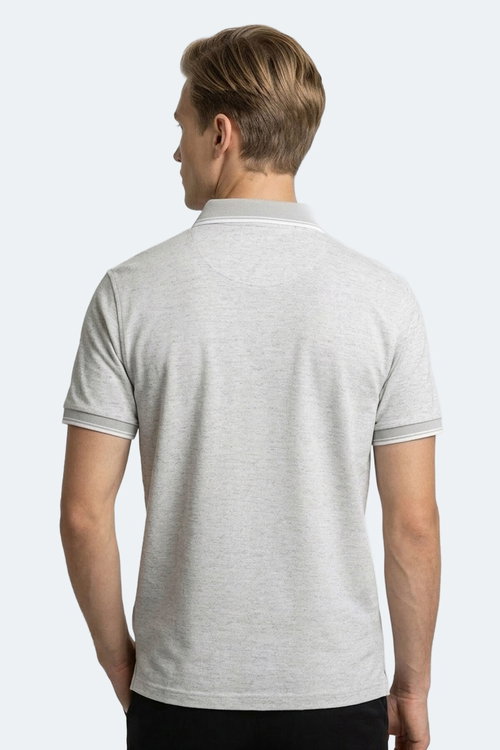 Slazenger ZERU Erkek Gri Tişört