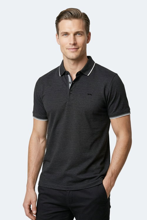 Slazenger ZERU Erkek Siyah Tişört