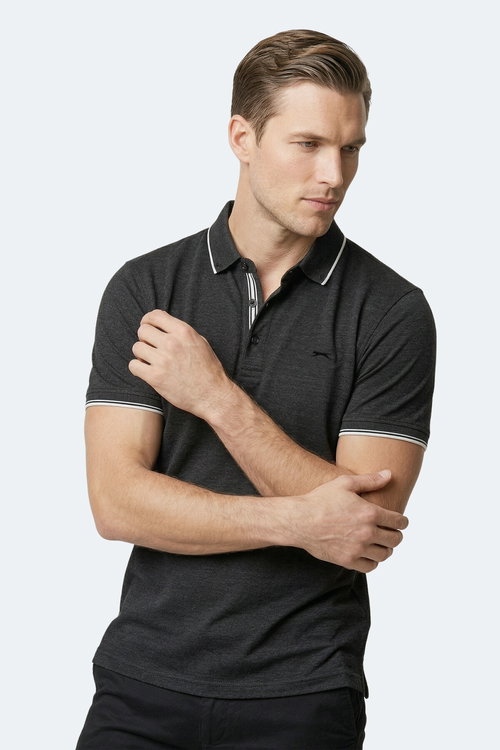 Slazenger ZERU Erkek Siyah Tişört