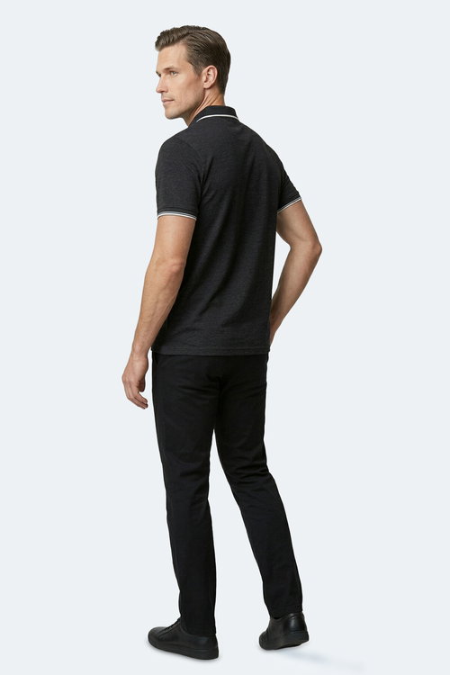 Slazenger ZERU Erkek Siyah Tişört