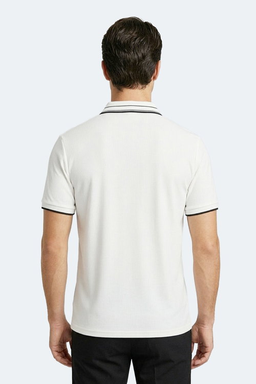 Slazenger ZINOVIA Erkek Beyaz Tişört