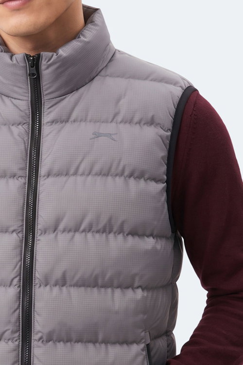 Slazenger ZULA IN Erkek Şişme Gri Yelek
