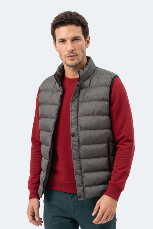 Slazenger ZULA IN Erkek Şişme Haki Yelek
