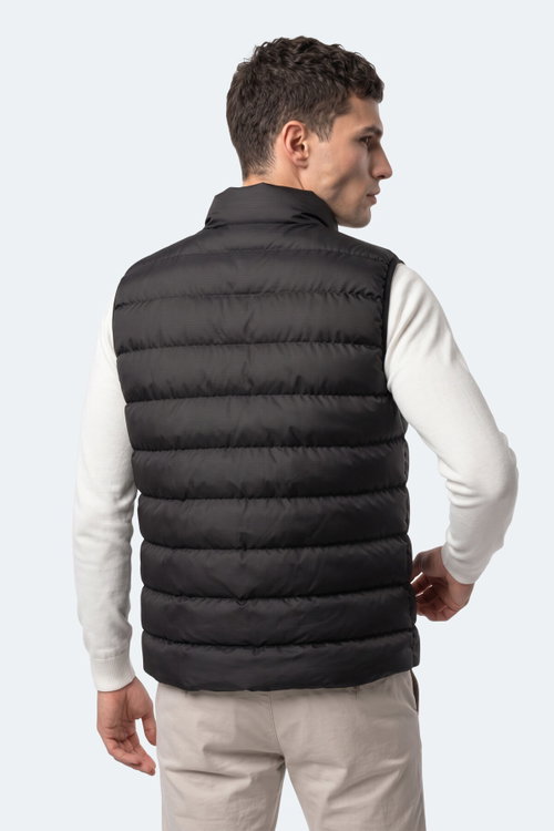 Slazenger ZULA IN Erkek Şişme Siyah Yelek