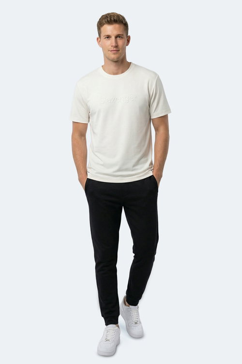 Slazenger ZURANIS Erkek Beyaz Tişört