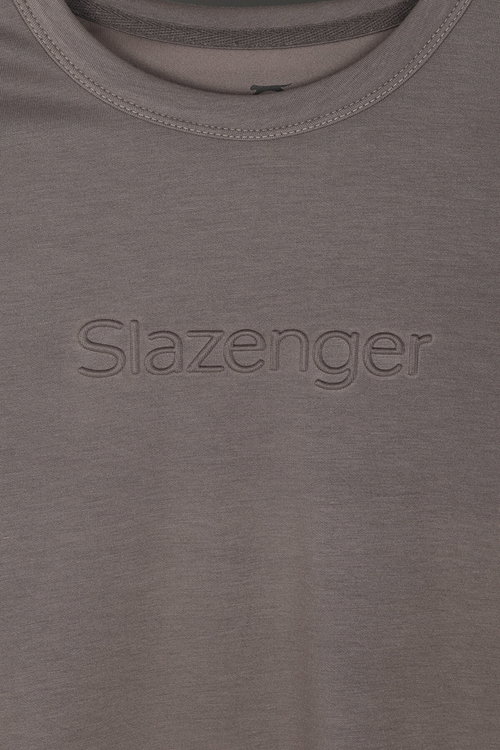 Slazenger ZURANIS Erkek Kahve Tişört