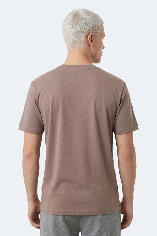 Slazenger ZURANIS Erkek Kahve Tişört