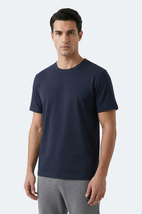 Slazenger ZURANIS Erkek Lacivert Tişört