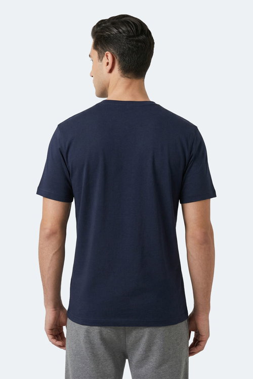 Slazenger ZURANIS Erkek Lacivert Tişört