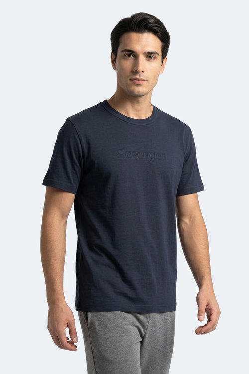 Slazenger ZURANIS Erkek Lacivert Tişört