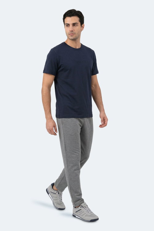 Slazenger ZURANIS Erkek Lacivert Tişört