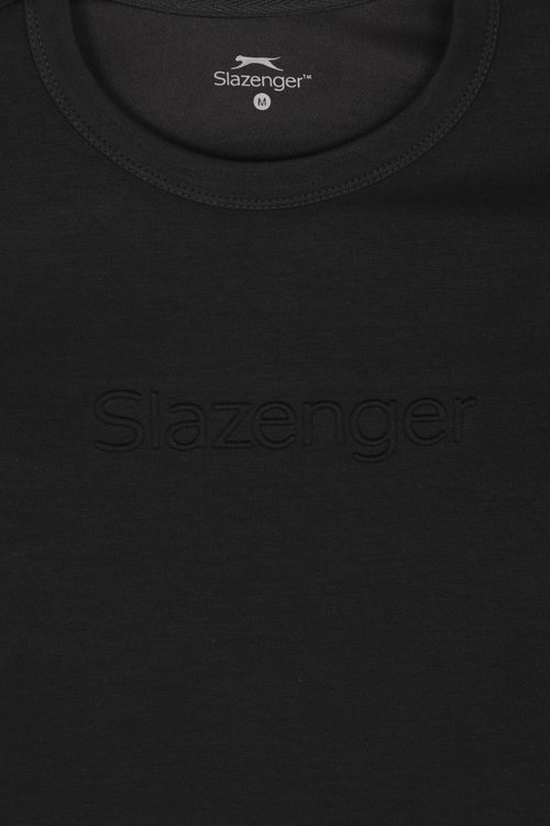 Slazenger ZURANIS Erkek Siyah Tişört