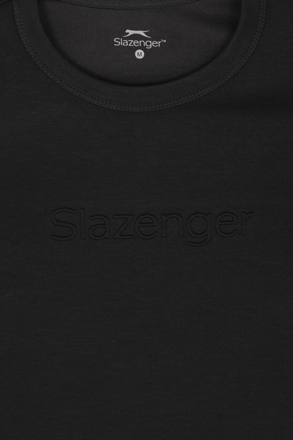 Slazenger ZURANIS Erkek Siyah Tişört
