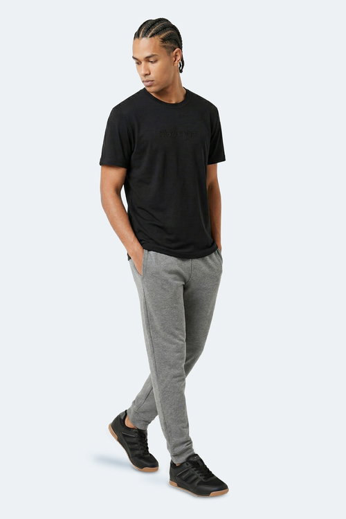 Slazenger ZURANIS Erkek Siyah Tişört