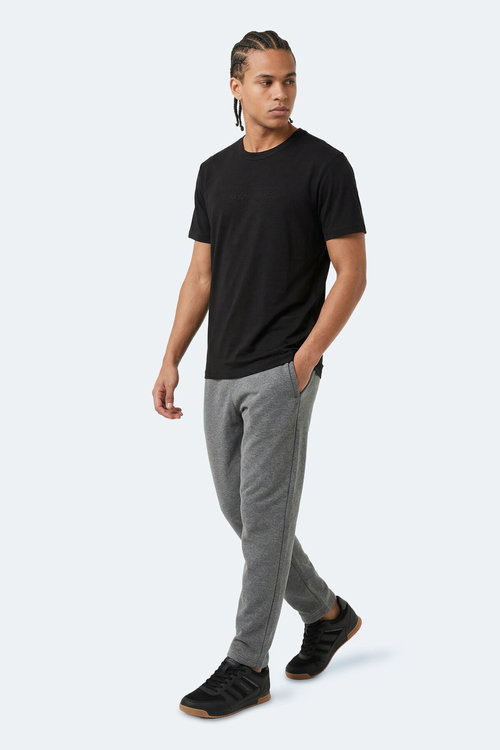 Slazenger ZURANIS Erkek Siyah Tişört