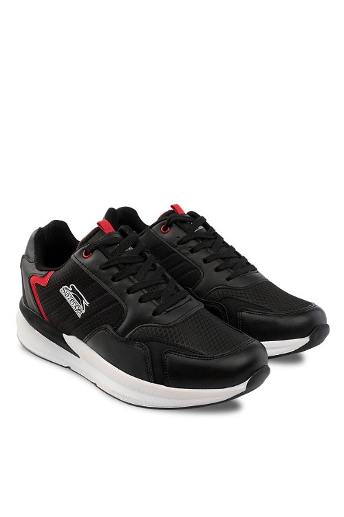 Slazenger ZURIH NEW I Sneaker Erkek Ayakkabı Siyah / Beyaz