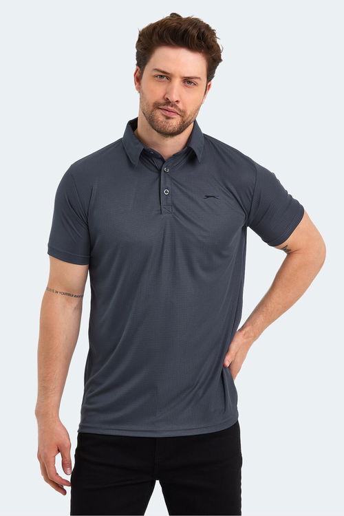 SLOAN 3lü Set Erkek Tişört Beyaz - Koyu Gri - Kırmızı