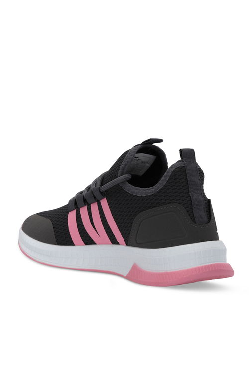 Slazenger TUESDAY I Kadın Koyu Gri / Pembe Koşu & Yürüyüş Spor Ayakkabısı