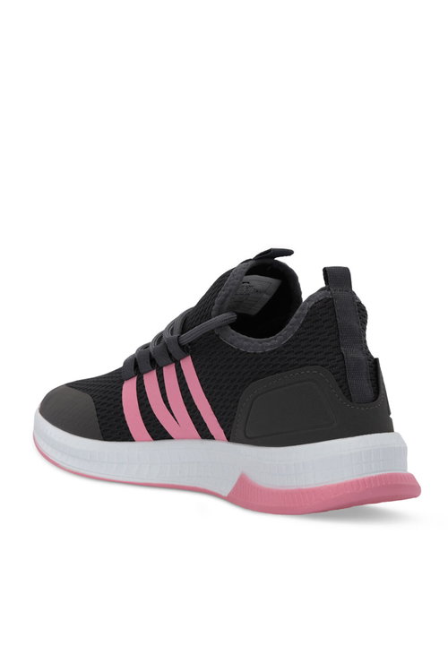 Slazenger TUESDAY I Kadın Koyu Gri / Pembe Koşu & Yürüyüş Spor Ayakkabısı