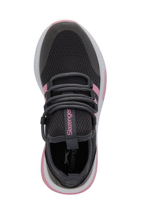 Slazenger TUESDAY I Kadın Koyu Gri / Pembe Koşu & Yürüyüş Spor Ayakkabısı