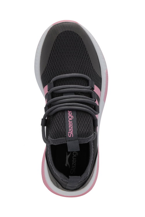 Slazenger TUESDAY I Kadın Koyu Gri / Pembe Koşu & Yürüyüş Spor Ayakkabısı