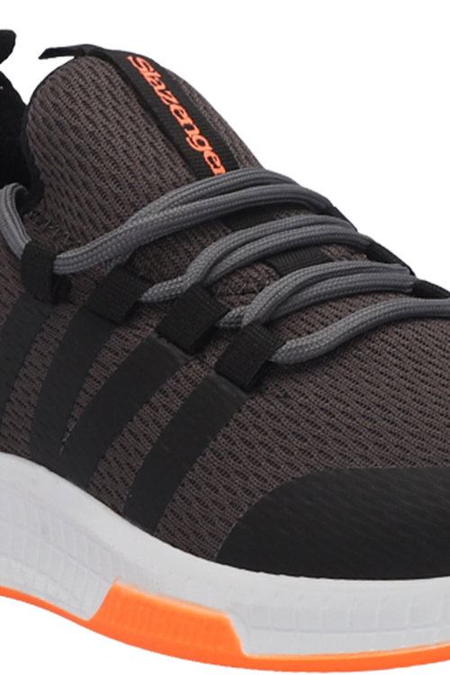 Slazenger TUESDAY I Kadın Koyu Gri / Turuncu Koşu & Yürüyüş Spor Ayakkabısı