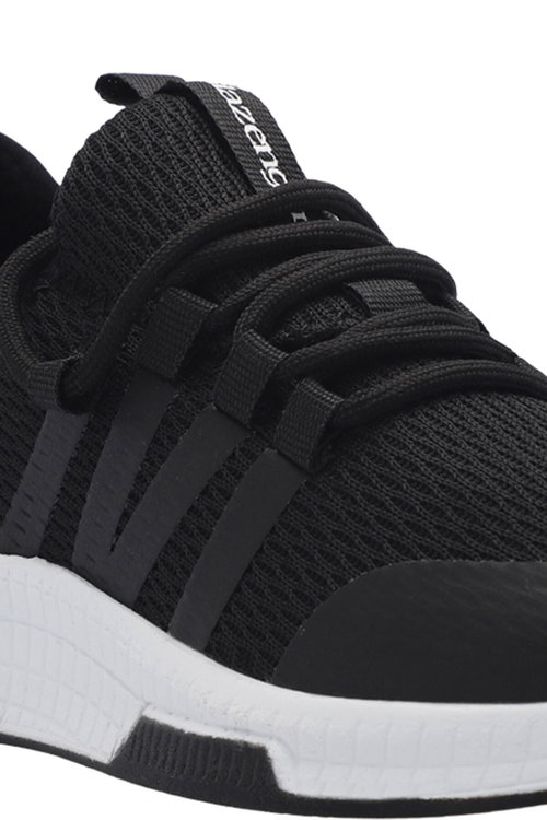 Slazenger TUESDAY I Kadın Siyah / Beyaz Koşu & Yürüyüş Spor Ayakkabısı