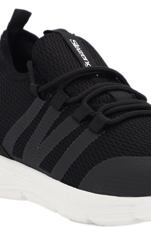 Slazenger TUESDAY X I Erkek Siyah / Beyaz Koşu & Yürüyüş Spor Ayakkabısı