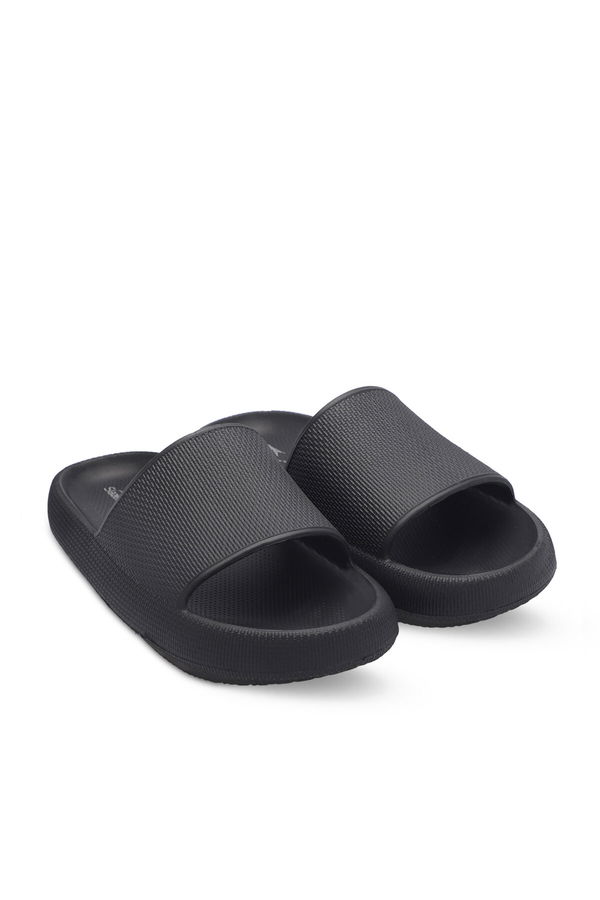 TWIST I K Unisex Terlik Siyah