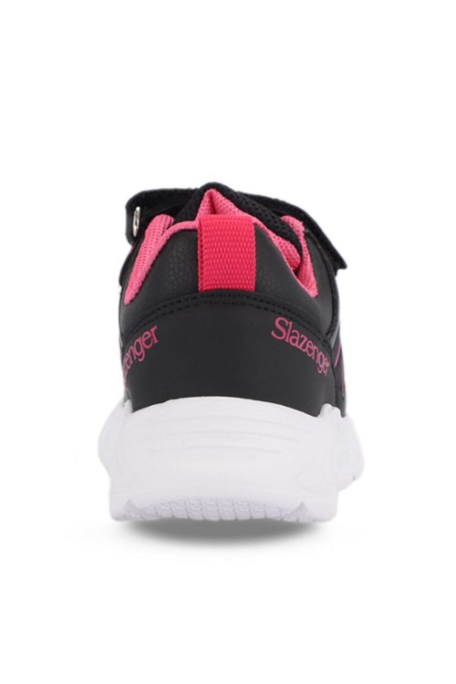 Slazenger VACATION I Sneaker Unisex Çocuk Ayakkabı Siyah / Fuşya