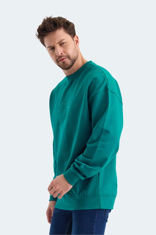 VADIK Oversıze Erkek Sweatshirt Petrol