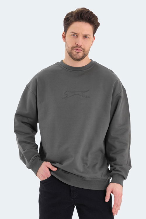 VADIK OVERSIZE Erkek Sweatshirt Haki