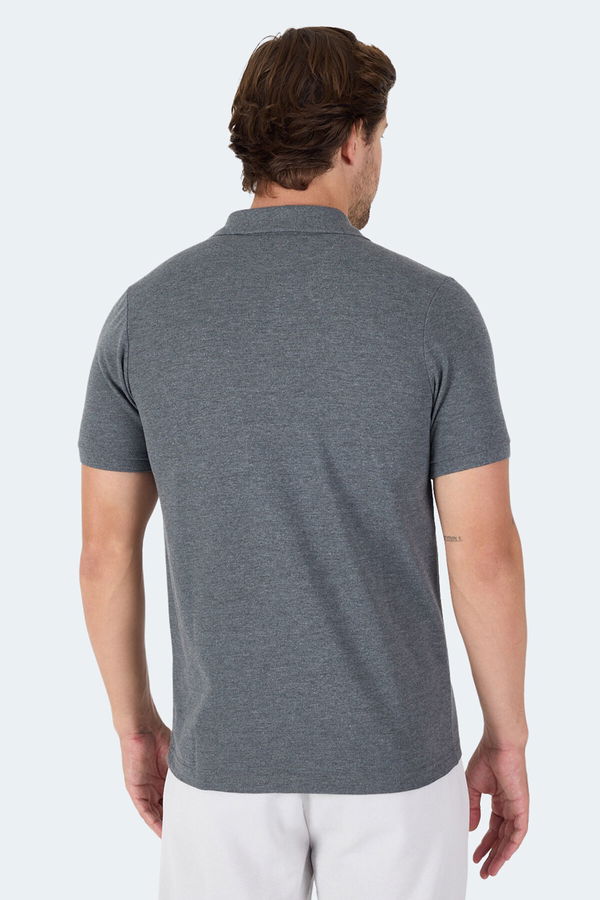 Slazenger VALE KTN Erkek Tişört Antrasit