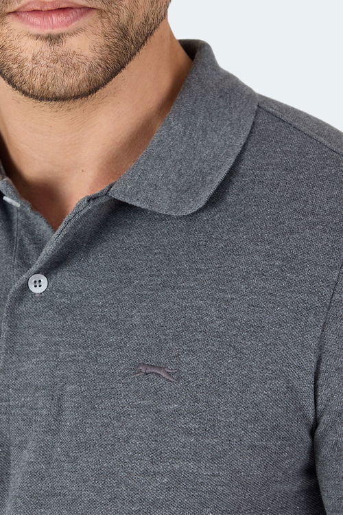 Slazenger VALE KTN Erkek Tişört Antrasit