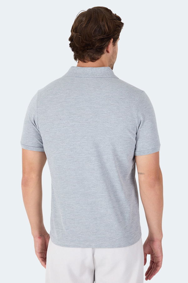 Slazenger VALE KTN Erkek Tişört Gri