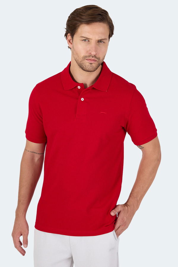 Slazenger VALE KTN Erkek Tişört Kırmızı